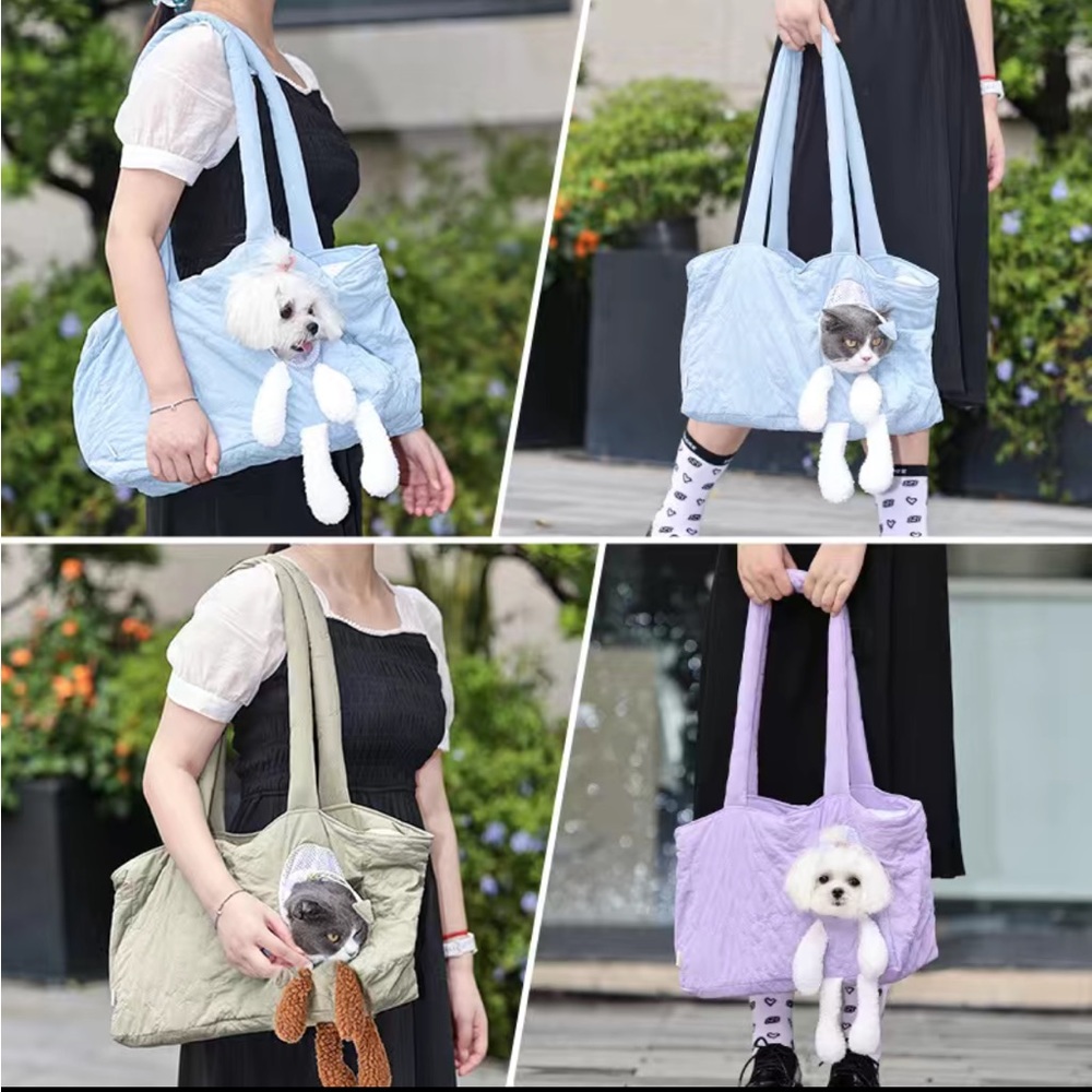 SOLD❌ Take Your Furry Baby Anywhere - Dog Cat Carrier Shoulder Bag - Picture 8 of 15